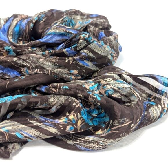 Silk Head Scarf - Picture 2 of 5